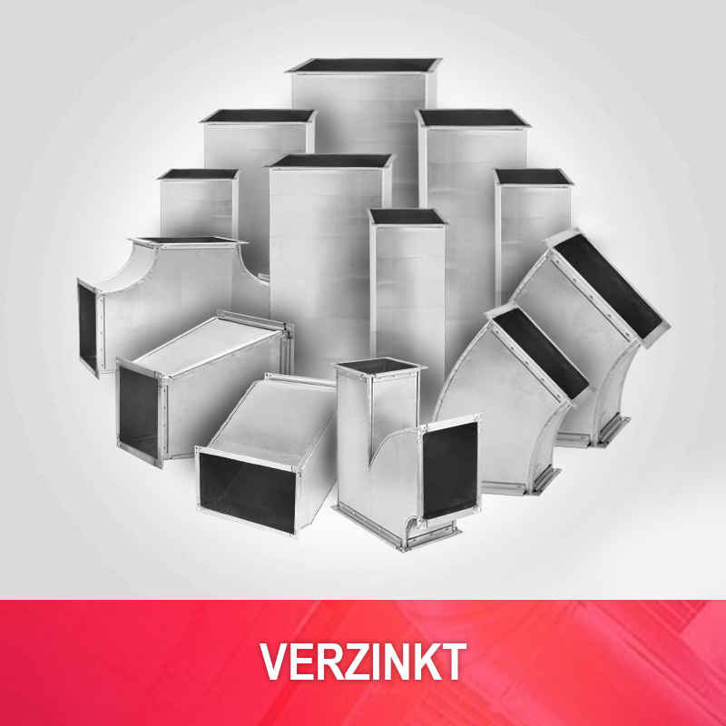 Kanal und Formteile verzinkt Kanal und Formteile verzinkt