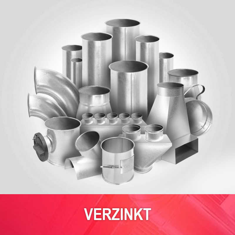 Absaugteile verzinkt Absaugteile verzinkt